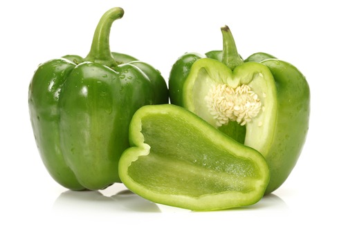 shutterstock_green bell pepper
