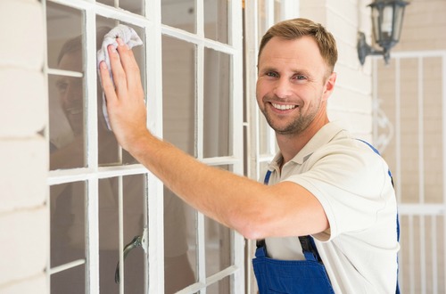 cleaning windows M