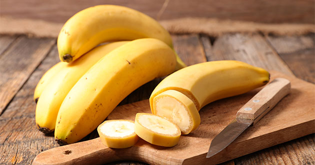 バナナはカリウムなど栄養豊富