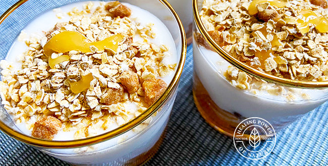 桃とオレンジのヨーグルトパフェ-eyecatch